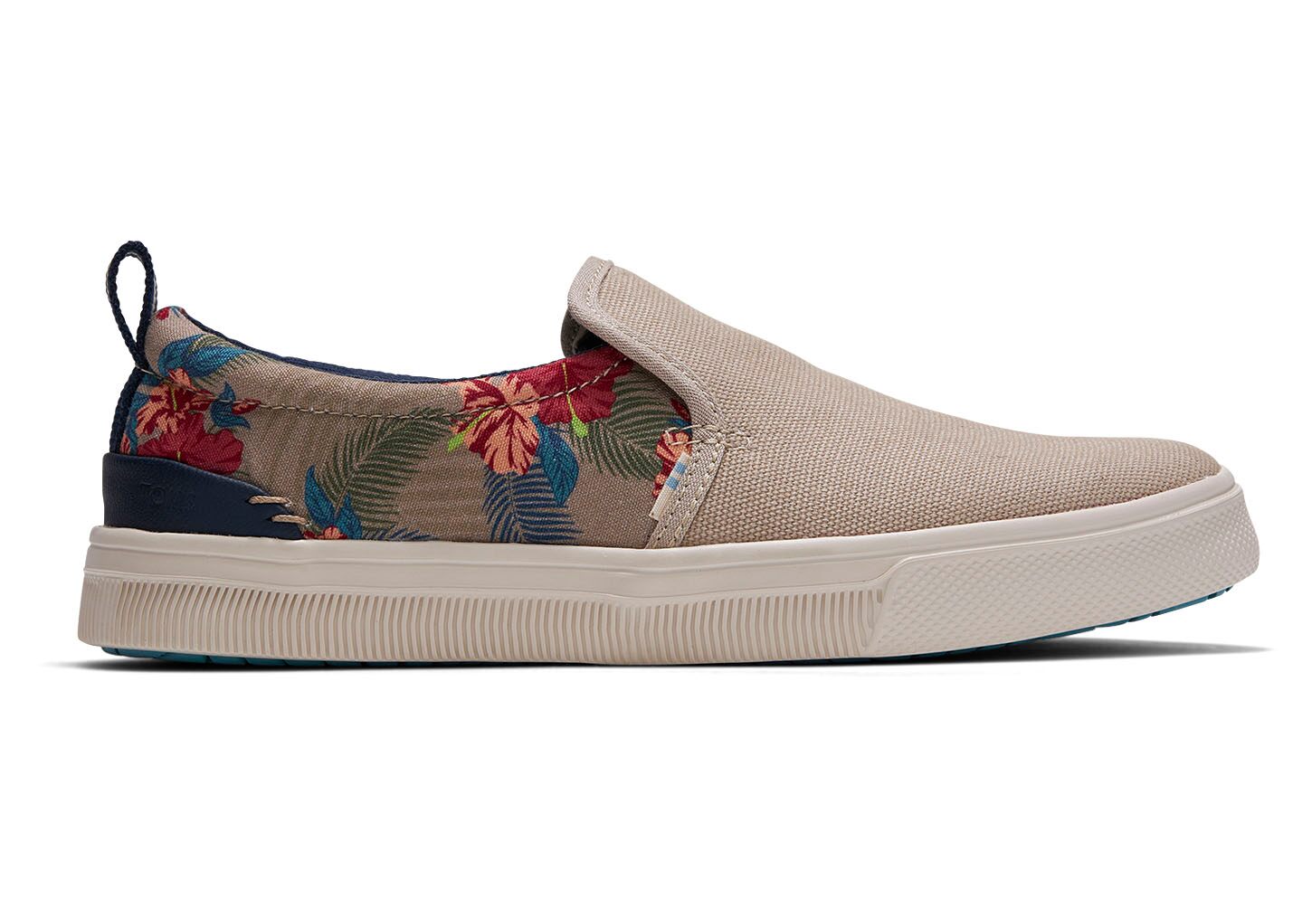 Toms TRVL LITE Tropical Print - Womens Slip Ons - Brown - NZ - 173602WIJ